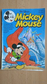 Mickey Mouse - komix, celkom 2 ks, rok 1991 - 3