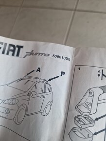 Strešné nosiče Fiat Punto 50901302 - 3