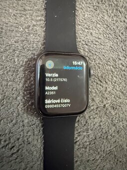 Predám Apple Watch SE 40mm Black malé známky používania. - 3