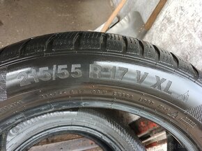 2x zimné pneumatiky 215/55 r17 - 3