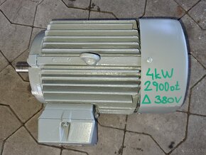 Predám pätkový el.motor 4kW 2900ot - 3