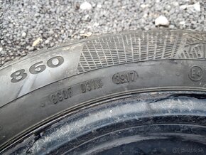 Predám 4ks zimné pneu Continental 205/55R16 na diskoch 5x112 - 3