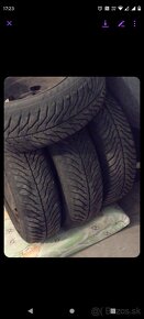 4 zimné gumy 165/70 r14 81T - 3