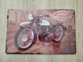 Retro plechové cedule JAWA - 3