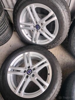 Zimná sada 4ks alu disky na Volvo 5x108 R18 pneu 7mm - 3