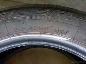 Letne pneu 215/60 R17 Brigestone 5mm - 3