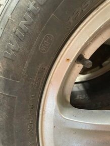 Predám elektróny z gumami 195/65 r15 - 3