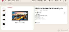 LG monitor 32" Ultra HD 4k Seria UD89-W - 3