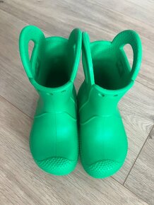 Crocs gumaky zelene velkost c6 (22-23) - 3