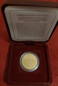 Zlatá pamätná minca 5000Sk 1994 - Svätopluk - 1100. výročie - 3
