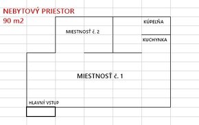 Na predaj obchodno-kancelársky priestor Banská Bystrica - 3