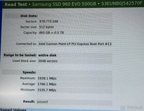 Samsung 960 EVO NVMe SSD M2 - 500 GB - 3