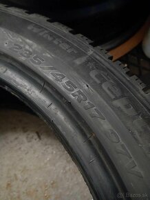 235/45 R 17 zimné + nové alu 5 x 112 R 17. - 3