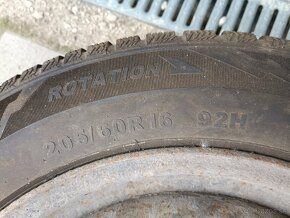 Zimné pneumatiky 205/60 r16 - 3