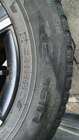 Predám zimné pneu s allu diskami 215/65R16 - 3