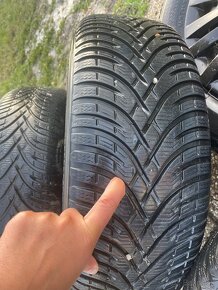 Predám disky 5x112 gumy 205/60 r16 zimné - 3