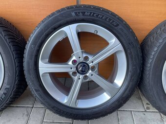 Orig. Mercedes alu disky 5x112 6,5jx17 ET44 205 55 R17 zimné - 3