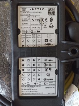 Nabíječka elektromobilů - TYP 2, 2,4kW, 10A - 3