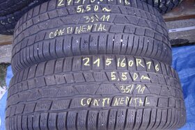 215/60R16 Continental WinterContact,2kusy,zimné - 3