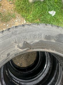 Predam 205/55 R16 zimne pneumatiky - 3