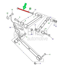 Freelander 1 dlhá šruba zadného ramena - 3