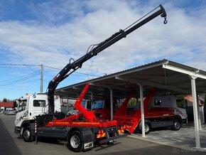 MERCEDES-BENZ ATEGO 1222 HÁKOVÝ NOSIČ HYDRAULICKÁ RUKA HIAB - 3