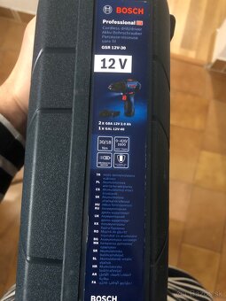 Aku vrtaci skrutkovac BOSCH GSR 12V-30 - 3