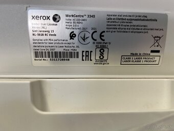 Tlaciaren Xerox laser workcenter 3345 - 3