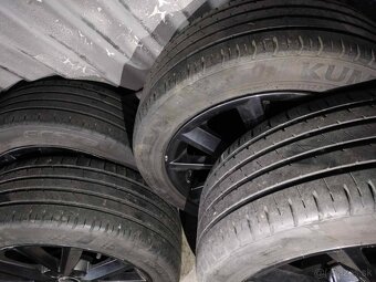 4ks alu disky orig. Škoda 5x100 r16 pneu 215/45 r16 5mm - 3