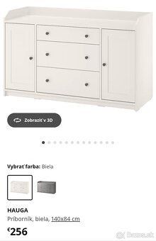 IKEA pribornik komoda Hauga Top stav - 3