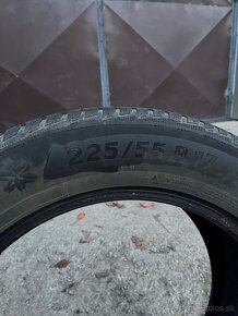 Zimné pneu michelin 225/55 r17 - 3