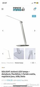 Stolná lampa/led - 3