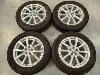 4ks zimne ALU 5x100 R16 6J ET35 ALUTEC SKODA KAMIQ - 3