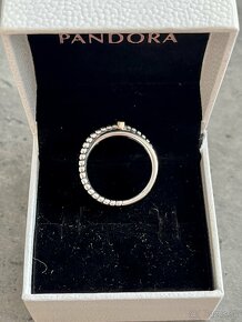 Pandora bikolór prsteň veľkosť 56 - 3
