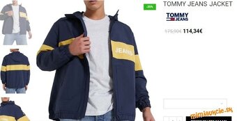 Panska prechodna bunda TOMMY HILFIGER XL P.C.: 169,90€ - 3