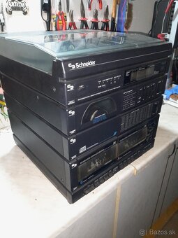 Vintage Schneider hifi veža - 3