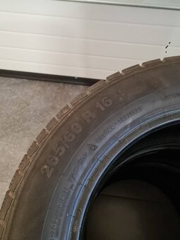 4x Continental 205/60 R16 92H zimné pneumatiky. - 3