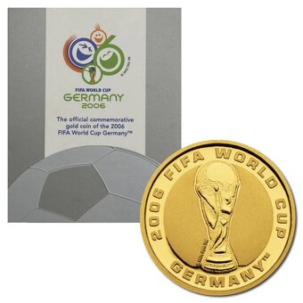 latá investičná minca 1/25oz FIFA World Cup 2006 PROOF - 3