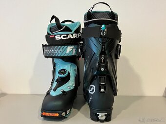 Predám dámske skialpové topánky Scarpa F1 WMN veľ. 260 mm - 3