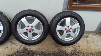 Sada elektornov Fiat s pneu Firestone195/65 195/65 R15 91T - 3