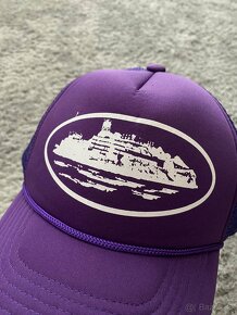 Corteiz Alcatraz Logo Trucker Hat - Purple - 3
