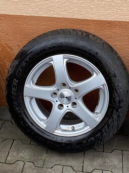 5x114,3 R15 6J ET45 + 195/65 R15 zimné Dunlop - 3