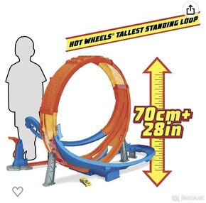 Hot Wheels - Massive loop Mayhem - dráha - 3