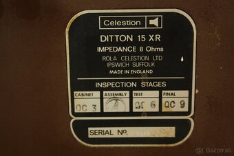 predám VINTAGE repro CELESTION DITTON 15XR - 3