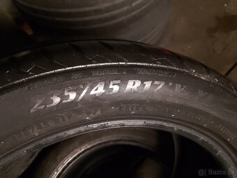 2x letné pneumatiky 235/45 r 17 - 3