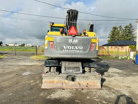 Kolové rypadlo VOLVO EW160D, rototilt Engcon s kleštěmi - 3