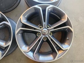 Alu disky 5x110 R17 Opel Corsa E Adam NEPOUŽITÉ - 3