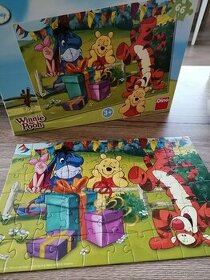 Puzzle Macko PU Disney a Popoluška - 3