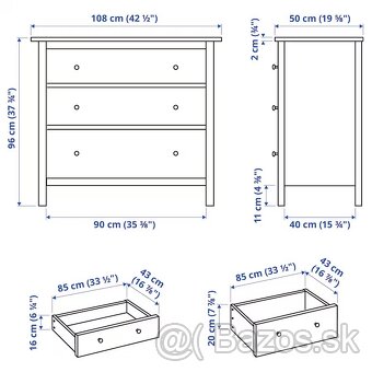 Ikea Hemnes komoda - 3