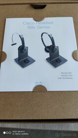 Cisco Headset 562 Wireless- ProfiDual Headset with Multibase - 3